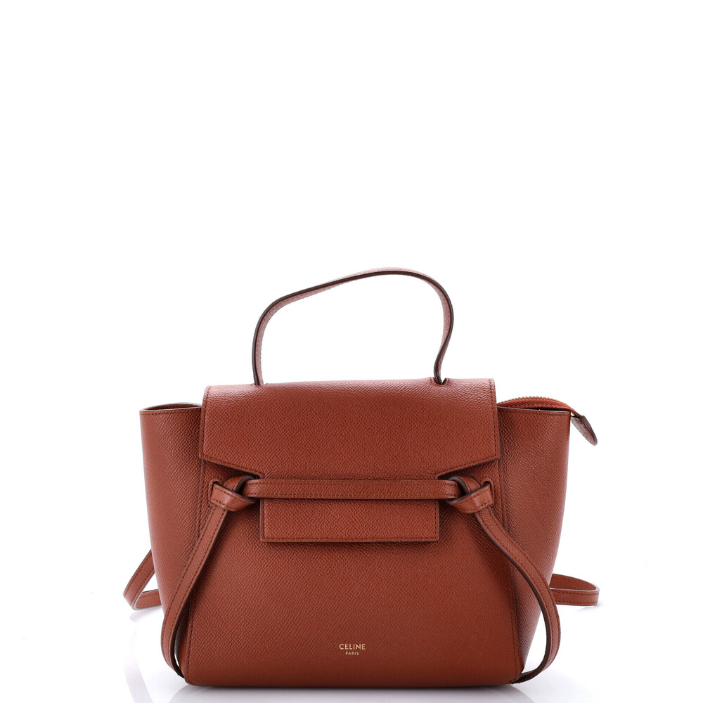 Celine Nano Belt Bag Textured Leather